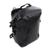 Bolsas al aire libre Mochila de viaje grande 25L Transpirable Negro Resistente al agua PVC Capacidad de soporte fuerte ajustable para acampar