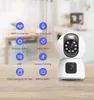 Podwójny obiektyw 2K 4MP WiFi IP Camera CCTV 360 PTZ Smart Home Security Protection Monitor Baby Niania Pet Cam ICSEE