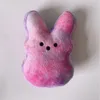 15 cm Creativa Liebre de Pascua Muñeca Divertida Conejo de Peluche de Juguete Suave Conejito Juguetes Niños Regalo de Cumpleaños Decoraciones de Escritorio de Oficina Colorido Peeps Bunny