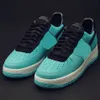 Designer Shoes 1 Low SP Forces Blue Black MultiColor Tiffany&Co. 1837 Leather Suede Men Women Luxurys Outdoor Sports Sneakers Friends and Family