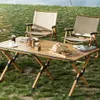 캠프 가구 가정/야외 캠핑 나무 곡물 알루미늄 합금 접이식 의자 휴대용 낚시 해변