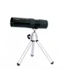 Telescópio escalável de longo alcance com clipe de tripé zoom portátil para viagens monocular de visão noturna