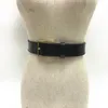 Femmes large 4CM marque de luxe en cuir véritable ceinture ceinture en alliage réglable boucle ardillon Vintage concepteur femmes ceintures 240109