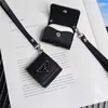 Modedesigner Triangle Letter Airpods Fall för iPhone Airpods Pro 1 2 3 AirPods 3 Trådlöst headset Anti-Drop Leather Airpods Pro2 Case Protection Package 82326