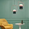 Lampes suspendues Lustres LED à la mode et créatifs minimalistes modernes pour chambre à coucher salon salle à manger étude escaliers bar El café.