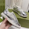 Kolor nowe designerskie buty do biegania dla mężczyzn stare screener wszechstronne gne gniazda G różowy trener kwiat g Dopasowywane rodzina swobodne koronkowe buty sportowe pbd7l