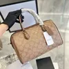 Mirror Quality Sacoche Rowan Boston Designer Väskor Kvinnor Mens 7a Luxury Bagage Läder Sling Kopplingspåsar Cross Body Totes Handväska Trunk Satchel Purse Axele Påsar