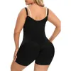 XS 3X 4X Fajas Colombianas Moldeadoras Post Surgery Compression Garment Open Body Shaper Hook Girdle Shapewear Postpartum Women 240109