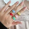 Cluster Rings Karachi S925 Sterling Silver Ring Female Niche Design Personalized Colorful Lip Shape Cross-border Wholesale