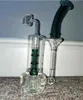 Tuyau d'eau en verre d'huile de récupération 14mm Quartz Banger verre épais DAB Rig Matrix Perc barboteur