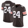 Nick Chubb 4 Myles Garrett Football Jersey Deshaun Watson Joe Flacco Amari Cooper Owusu-Koramoah Denzel Ward Dustin Hopkins Elijah Moore Dorian Men Women Youth