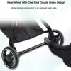 Dog Carrier 3in1 Foldable Pet Stroller With Detachable Storage Basket Lightweight Cat Trolley For Travel