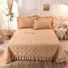 Svetanya Thick Bedspread Sheet Bedcover Coverlet 2pcs Pillowcase Super King Queen Single 240109
