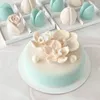 Moules de cuisson Papillon Orchidée Forme Silicone Gâteau Moule 3D Fleur Fondant Moule Cupcake Gelée Bougie Décoration Outils