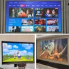 Jenovox Projector screen 100" 120" 16:9 UST CLR / ALR Narrow Frame Projection Screen With PET Black Crystal