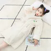 Arrival Bathrobe Kids Fashion Flanel Warm Sleepwear for Big Girls Autumn Winter Children Cartoon Nightgowns Baby Pajamas 240108