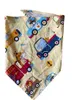 Vêtements de chien 60pcs / lot Printemps Été Voiture Camion Pet Chiot Chat Bandanas Collier Écharpe Cravate Mouchoir GR315-13