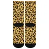 Chaussettes classiques en fausse fourrure léopard pour femmes, bas Kawaii imprimés d'animaux, de haute qualité, Design d'extérieur et d'hiver antidérapants