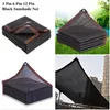 Black Anti-UV HDPE Sunshade Net Garden Succulent Plant Shading Net Outdoor Swimming Pool Cover 3Pin 6Pin 12Pin Sun Shade Net 240108