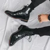 Dress Shoes Men's Comfortable Mens Casual High-quality Business Leather Fashionable Formal Non-slip Office