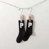 مصمم أزياء عالي الجودة P Socks Socks Women Men Cotton All-Match Classic Anal-Hook Stocking Stocking Moxing Football Basketball Sports Sock