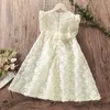 Girl Dresses Kids Princess Lace Dress For Girls Prom Tutu Sleeveless Teenagers Clothes Summer Wedding Lolita Vestidos 6 8 10 12 Years