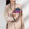 Nouveau haute qualité Kurt Geiger UK Rainbow Patch portefeuille sac à bandoulière tête d'aigle en métal coloré à la mode rabat sac à bandoulière femmescatlin_fashion_bags