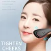 EMS Microcurrent Face Slimming Skincare Machine V-Face Lift Device V-Line Lifting Wibratory Massager Double Chin Remover 240108