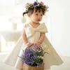 Mädchen Kleider Baby Mädchen 1. Geburtstag Kinder Spitze Mesh Pailletten Taufe Prinzessin Kostüm Kinder Hochzeit Party Große Schleife Ballkleid