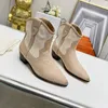 The famous designer highly recommends the classic women's ankle boots, which are a minimalist statement of a pair of boots and interpret versatility size35-40