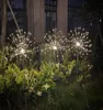 Christmas Solar lawn firework light dandelion string lights outdoor waterproof christma decoration lamp9692924