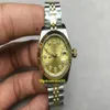 marka zegarek prezydent randka Diamond Mark Gold Watch zegarki ze stali nierdzewnej Panie Automatyczny mechaniczny dreże dla dany na rękę 28mm2391