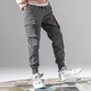 Pantalons pour hommes Combinaison de jogging Casual Hip Hop Poche Couleur unie Mince Printemps Été Sports tactiques