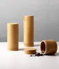 30pcs Natural Bamboo Tea Can Tea Canister Storage Boxes Travel Sealed Portable Tea Coffee Container Small Jar Caddy Organizer1568877