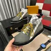 Men Rivoli Sneaker wytłaczane skórzane koszyk designer buty moda moda mody męskie trenerzy platforma gumowe trampki na zewnątrz podeszwa wysoka niska top 1,8 08