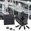 Gartendekorationen, Impulssprinkler, Solar-Set, stehend, 1,5 W, Panel-Wasser für Nebel, Standschlauch