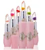 Fuktighetskräm långlastande gelé blommor läppstift makeup temperatur förändrad färgglad läppbalsam rosa pintalabios transparent läpp glans5261402