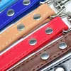 Dog Collars ATUBAN Leash PU Leather Walking Rope For S/M/Large Dogs Harness Running Safe Belt Pet Collar Long