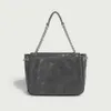 casual Evening Bags the New Lingge Chain Bag Features a Minimalist High-end Feel with Niche Design. It Has Large Capacity One Shoulder Handheld Women's Commuter Mail
