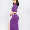 작업 드레스 #9804 중국 스타일의 벨리 댄스 옷 여성 스키니 짧은 탑 슬림 하이 허리 반바지 스커트 레이디스 공연 여자