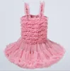 Flickaklänningar europeiska och amerikanska barnkläder Suspender Princess Dress Birthday Gift Tutu Girls 'Puffy D