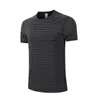 lu Yoga Outfit Running T-shirt Shirts Compression sports tights Fitness Gym Soccer Man Jersey Sportswear Quick Dry Sport t- Top