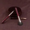 Qinzhi – ensemble de pinceaux de maquillage professionnels faits à la main, en Fiber synthétique douce, manche court, Kit de pinceaux de maquillage portables de voyage