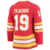 Elias 28 Lindholm Jersey 10 Jonathan Huberdeau 25 Jacob Markstrom 88 Andrew Mangiapane 91 Nazem Kadri 68 Jaromir Jagr Maillots de hockey Noir s