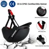 Capacetes de ciclismo PEMILA Urban Commuter Capacete de ciclismo com chapéu de pano beirais Capacete de bicicleta dobrável Scooter de energia elétrica assistida MTB Capacete de bicicletaL240109