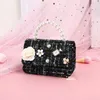 Korean Women Mini Handbags Tote Cute Pearl Messenger Bag Girl Small Coin Wallet Pouch Girls Party Hand Bag Purse 240108