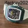 Jf RichdsMers Watch Factory Superclone 42.7 49.94mm manual rare dark green ceramic RM38-01 tourbillon limited to 50 pieces worldwide