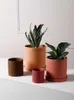 Planters krukor 1 st ny stil ren färg keramisk blomma potten hem dekoration saftiga keramiska växter potten växter hållare inte inkluderar bricka yq240109