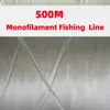 Lenza da pesca in monofilamento da 500 m lenza da pesca in nylon di grandi dimensioni per pesca in mare diametro spesso 0.6/0.7/0.8/0.9/1.0mm attrezzatura da pesca 240108