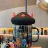 Starbucks Halloween Cup Black Cat Mubs Grzyb Little Devil Paradise Mark Glass Słomka izolowana wodę Dhl